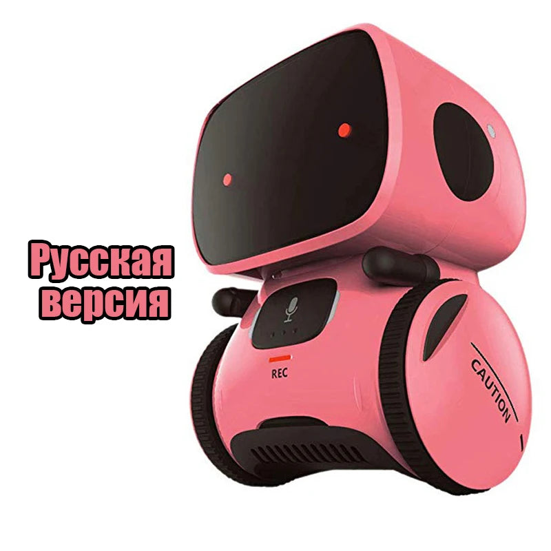 Interactive Voice-Controlled Smart Robot for Kids - Dance, Play Music, and Engage with Touch Commands - Perfect Birthday Gift for Ages 6-12.