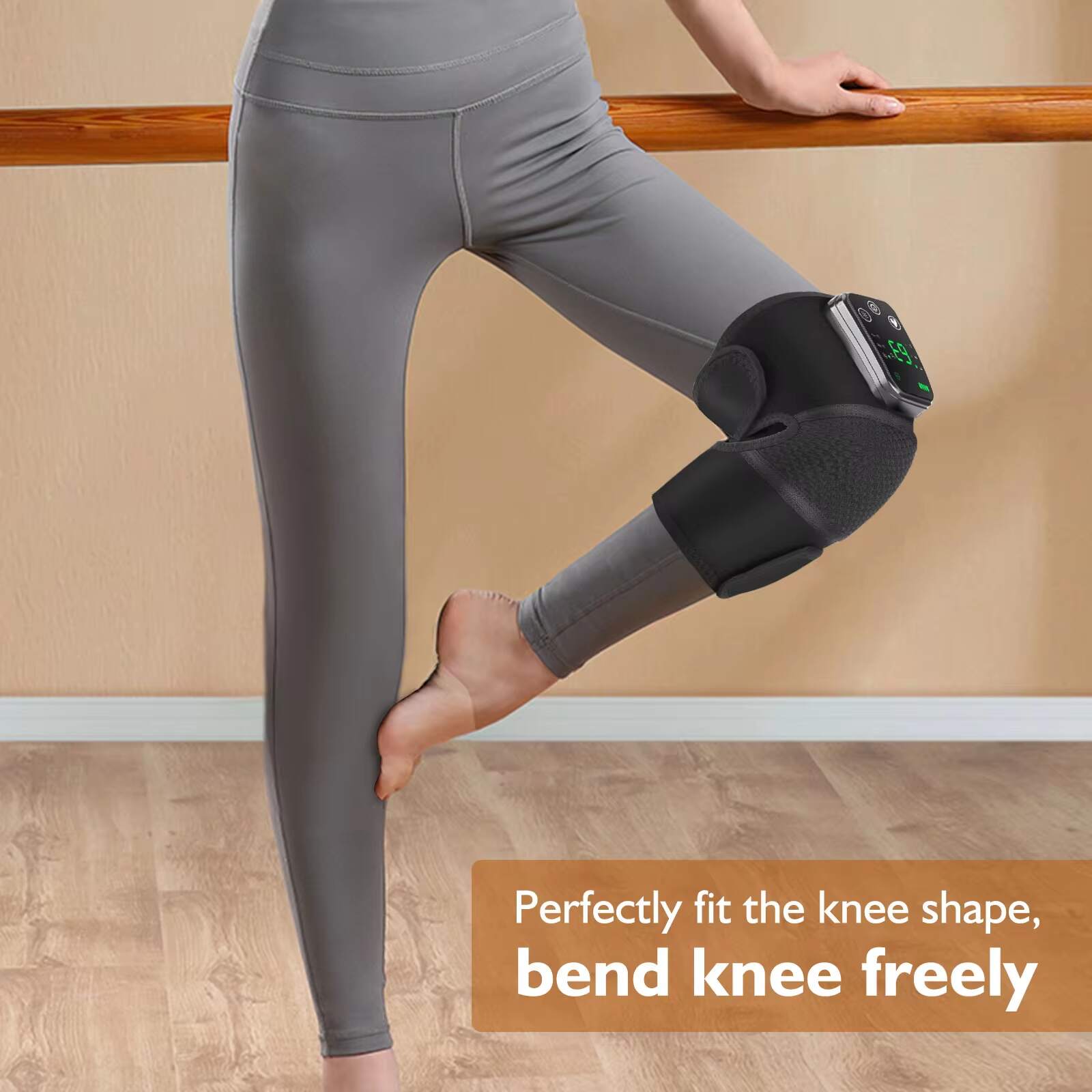 Electric Shoulder Massager with Heating and Vibration for Ultimate Relaxation and Comfort.