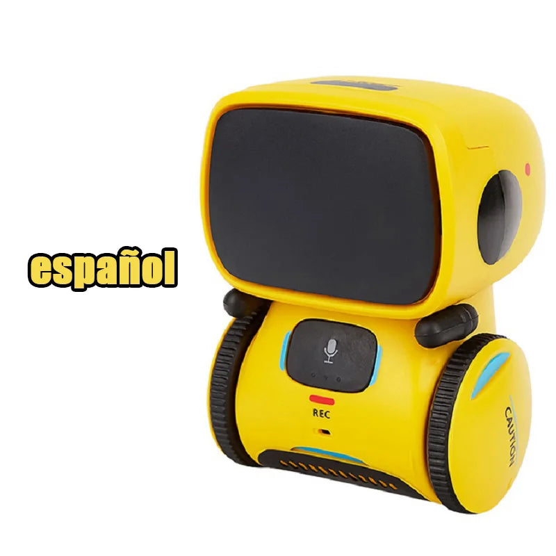 Interactive Voice-Controlled Smart Robot for Kids - Dance, Play Music, and Engage with Touch Commands - Perfect Birthday Gift for Ages 6-12