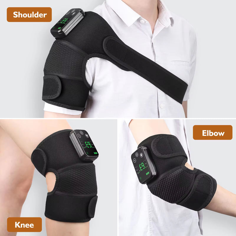 Electric Shoulder Massager with Heating and Vibration for Ultimate Relaxation and Comfort.