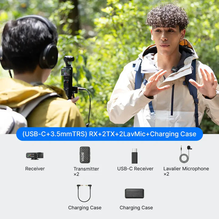 BOYAMIC 2 AI-Powered Mini Wireless Microphone