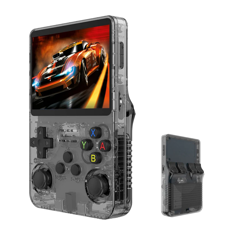 BOYHOM R36S Retro Handheld Gaming Console – Linux System, 3.5″ IPS Display