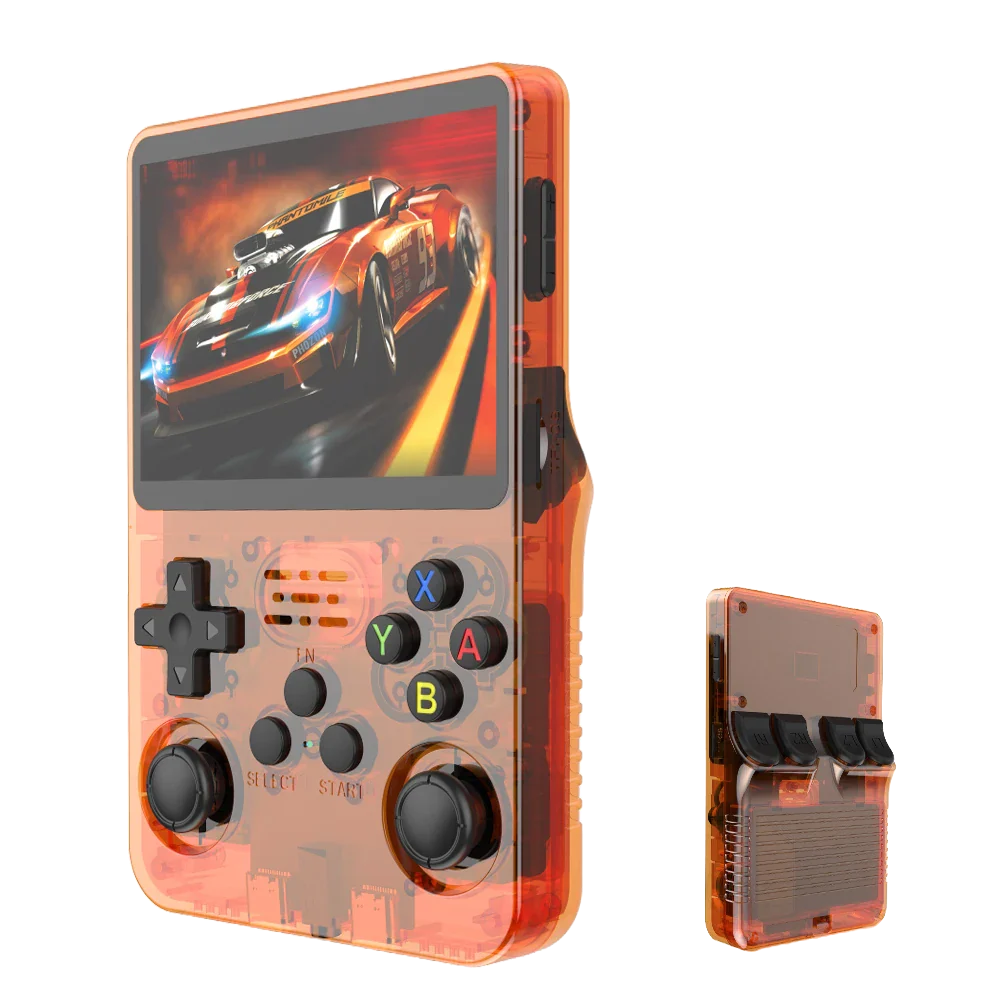 BOYHOM R36S Retro Handheld Gaming Console – Linux System, 3.5″ IPS Display