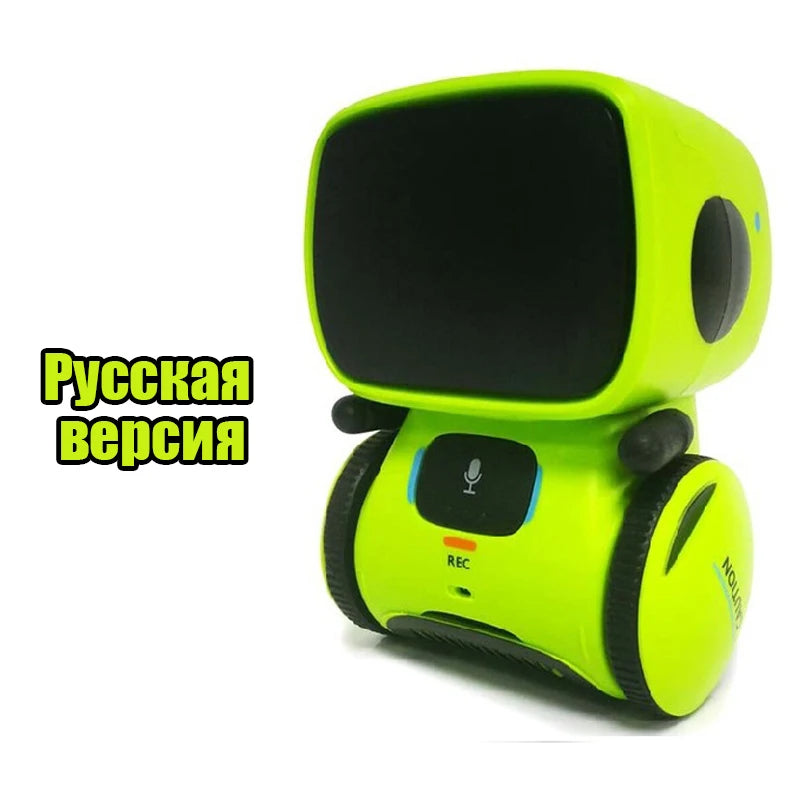 Interactive Voice-Controlled Smart Robot for Kids - Dance, Play Music, and Engage with Touch Commands - Perfect Birthday Gift for Ages 6-12.