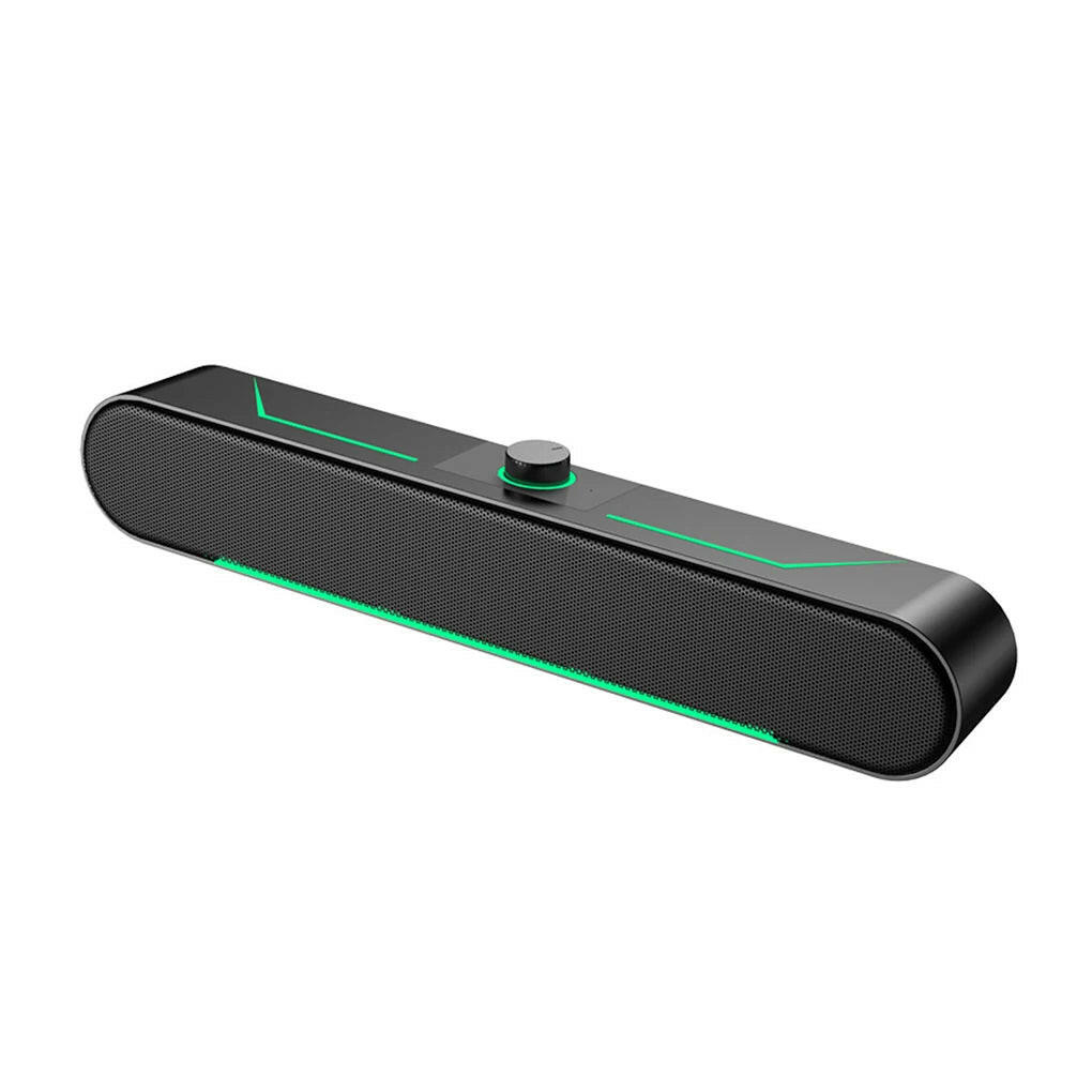 A39 Computer Speaker Surround Soundbar Speaker | 10W Wired Loudspeaker Stereo Subwoofer Sound Bar for Laptop PC Gamer.