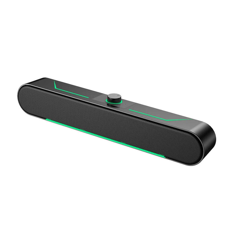 A39 Computer Speaker Surround Soundbar Speaker | 10W Wired Loudspeaker Stereo Subwoofer Sound Bar for Laptop PC Gamer.
