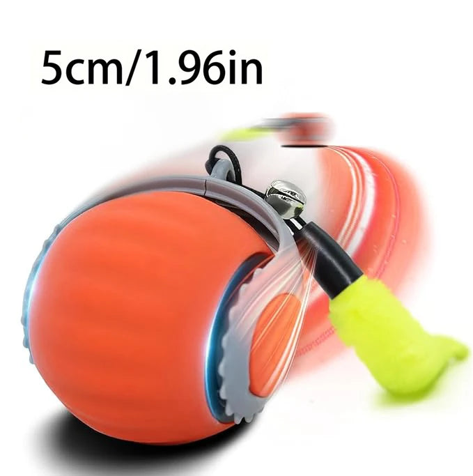 Automatic Interactive Smart Cat Toy - USB Rechargeable Rolling Ball and Mouse Car Teaser.