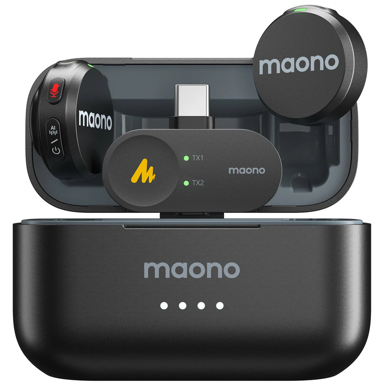 Maono Wave T5 Wireless Lapel Microphone