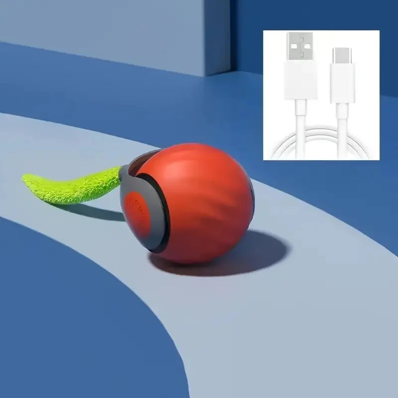 Automatic Interactive Smart Cat Toy - USB Rechargeable Rolling Ball and Mouse Car Teaser.