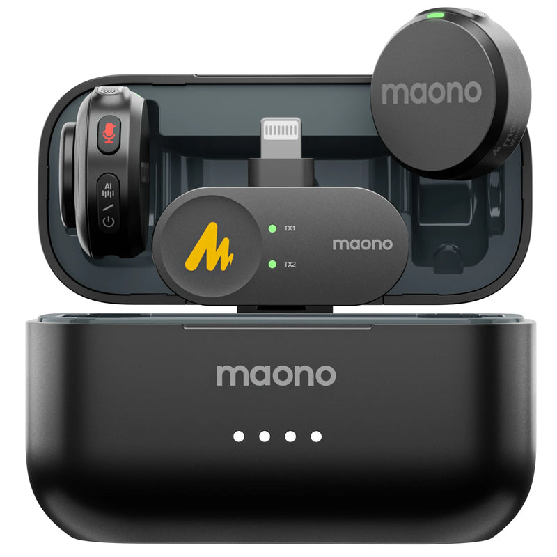 Maono Wave T5 Wireless Lapel Microphone