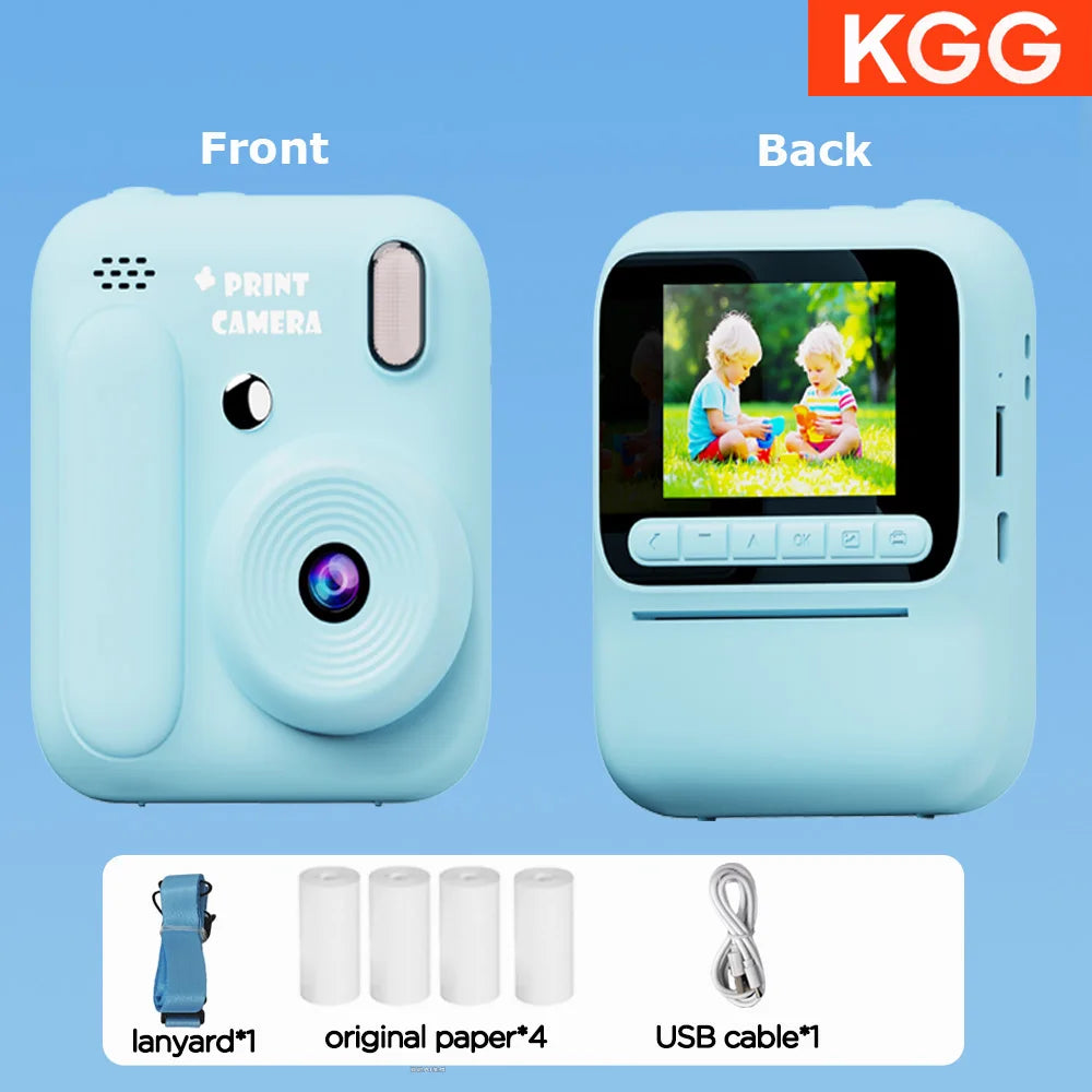 1080p Instant Camera with Color Printing