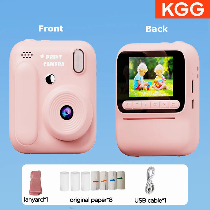 1080p Instant Camera with Color Printing