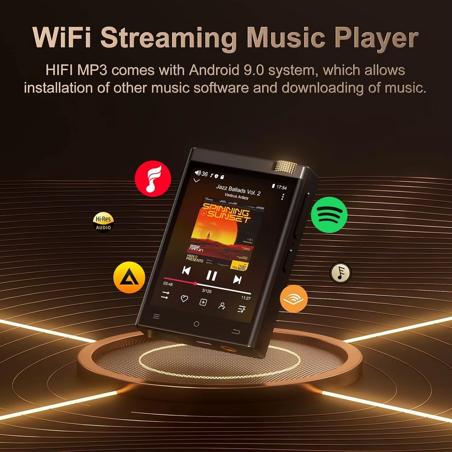 Oilsky High-Resolution Lossless DSD MP3 Player