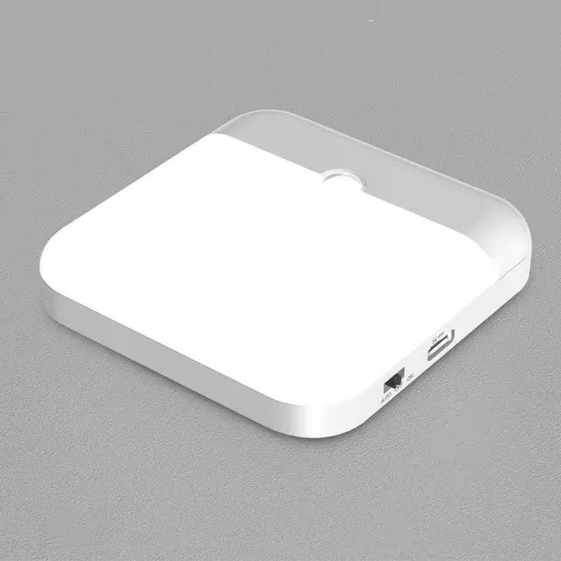 LED Motion Sensor Light Wireless LED Night Light Type C Rechargeable Night Light Cabinet Wardrobe Lamp Staircase for Kitchen LED.