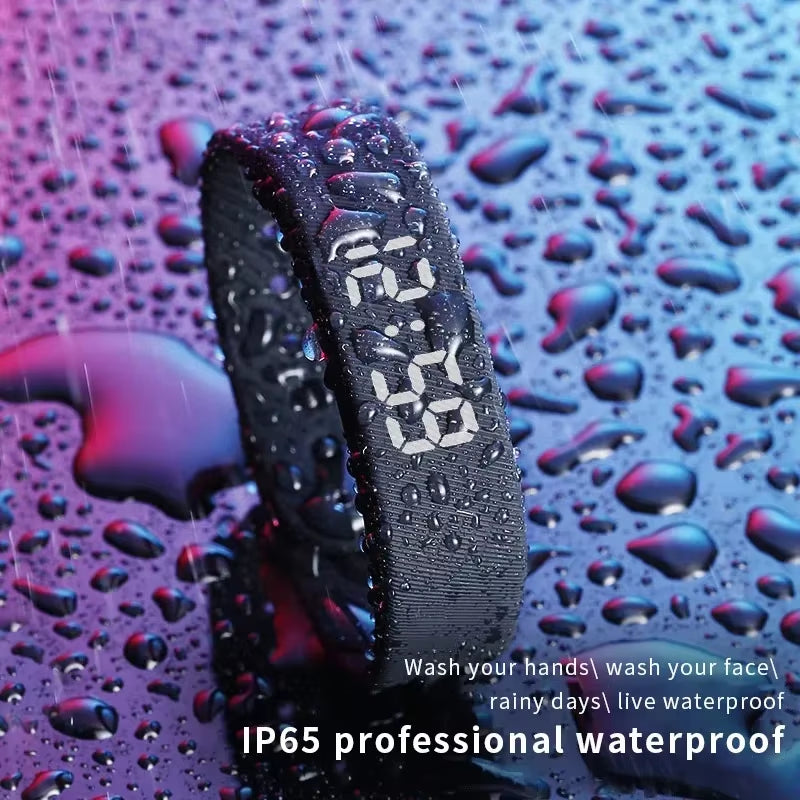 W5Sv Smart Bracelet with Vibration Alarm, Sleep Monitoring, 24-Hour Pedometer, and Rechargeable Functionality